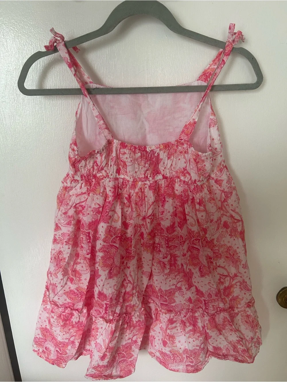 Girls' Hot Pink Sleeveless Party Dresses with Bow and Floral Design Brand New 14